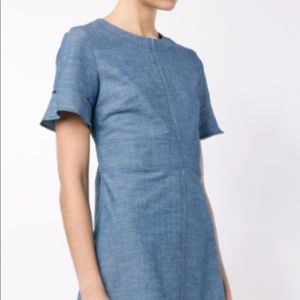 Proenza Schouler denim mini dress
